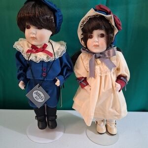 2  Dolls-Kingstate, Ann & Albert Collection Vintage Porcelain